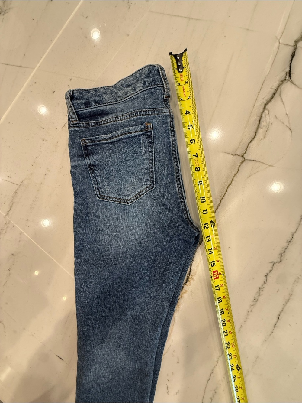 Kut from the Kloth Reese Ankle Straight Leg Dark Blue Jeans - Picture 6 of 8